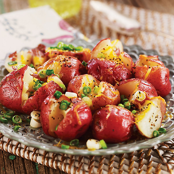 Grilled Smashed Potatoes