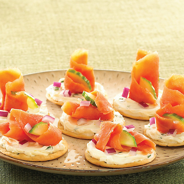 Holiday Smoked Salmon Appetizer