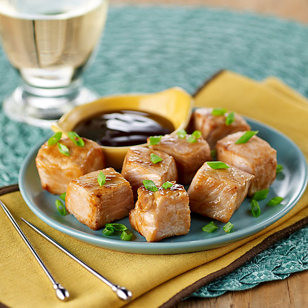 Honey Mustard Pork Chop Bites