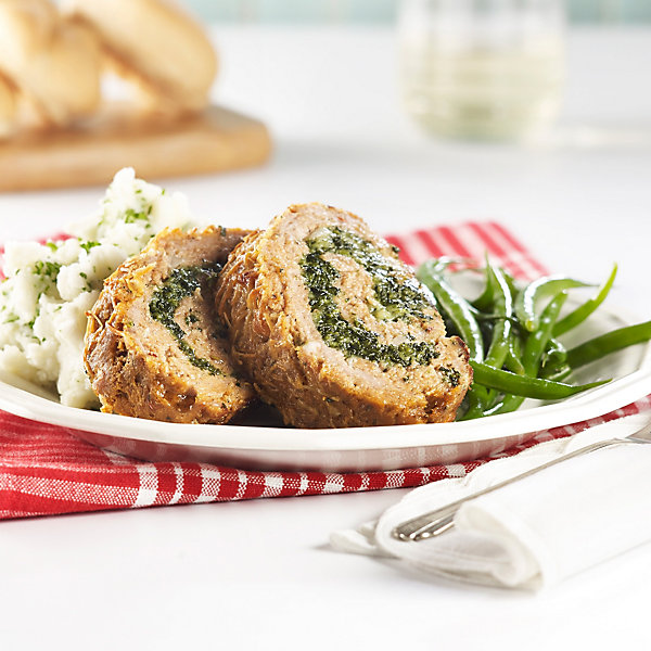 Italian Turkey And Spinach Meatloaf