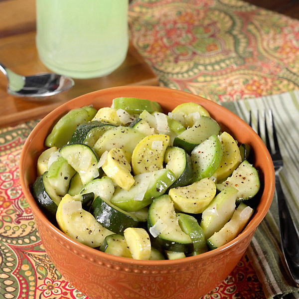 Medley Of Zucchini, Mirlitons, And Yellow Squash