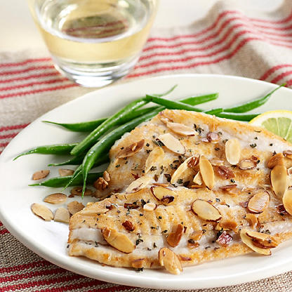 PanFried Flounder Almondine Recipe from HEB
