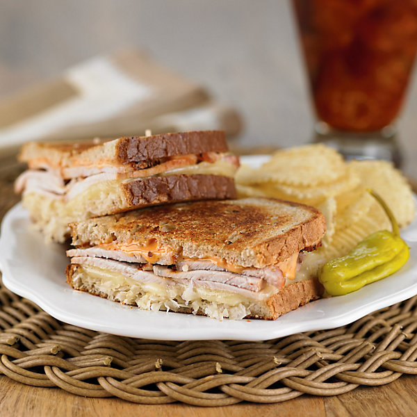 Pork Loin Reuben Sandwich