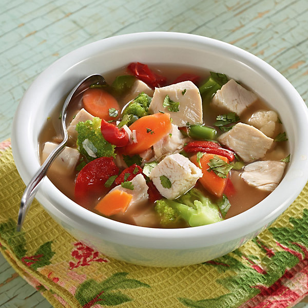 Quick Home-Style Turkey Vegetable Soup