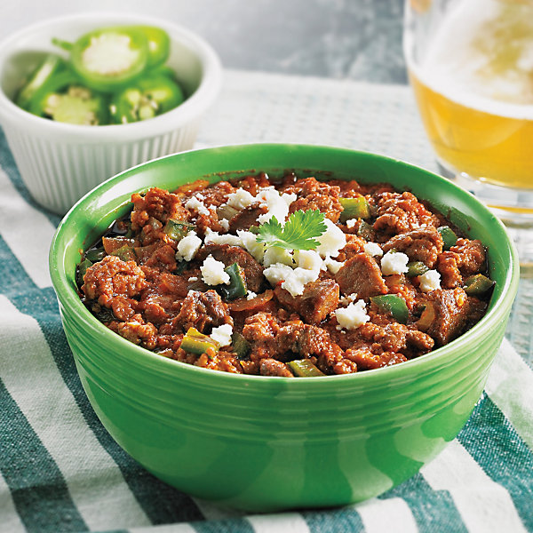 South Texas Three-Meat Chili