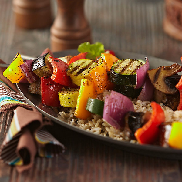 Spicy Grilled Vegetable Kabobs