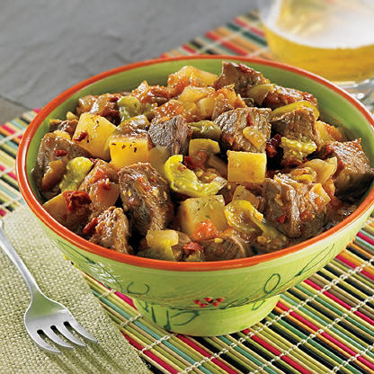 Tomatillo Beef Stew Recipe from HEB