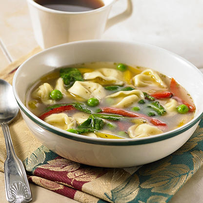 Fresh Tortellini Soup Recipe from H-E-B