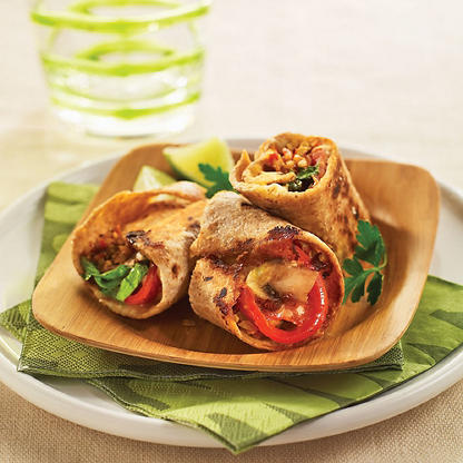 Vegetarian Italian Wraps Recipe from HEB