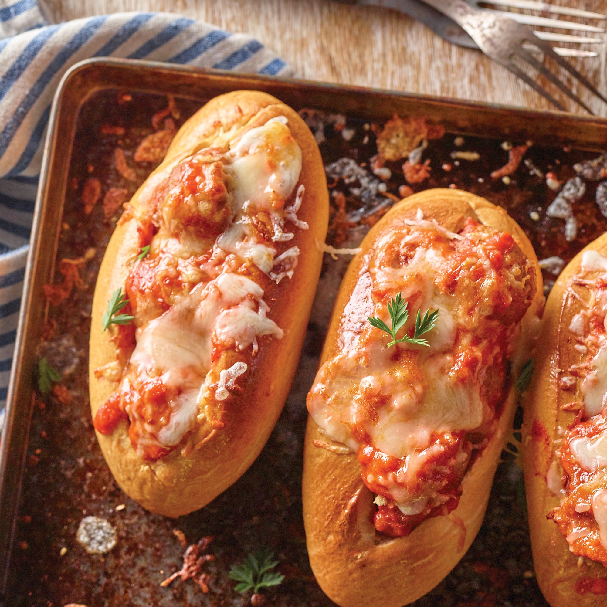 1, 2, 3 Meatball Sub Recipe from HEB