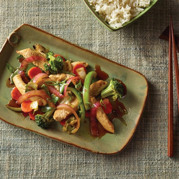 15 Minute Spicy Chicken Stir Fry