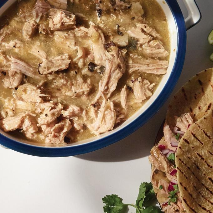 30 Minute Green Chili Pork Loin Recipe from HEB