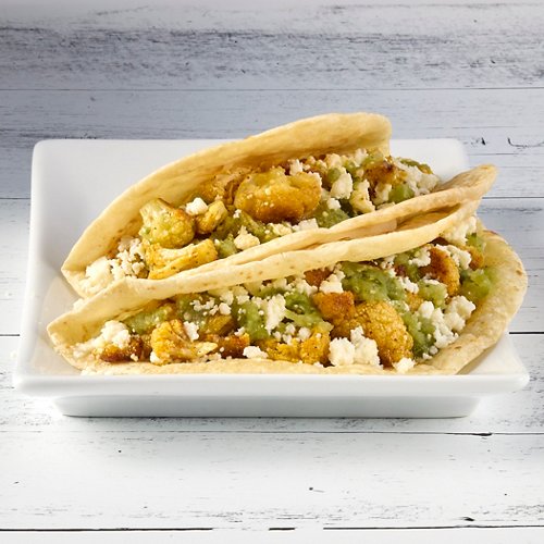 Achiote Roasted Cauliflower Tacos
