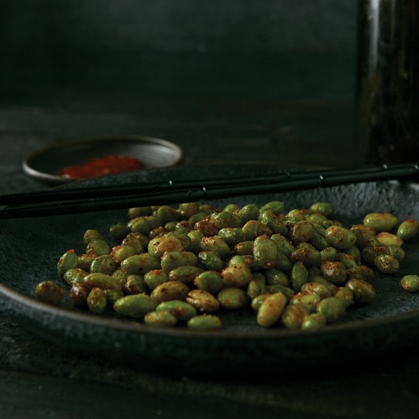 Air Fried Crispy Togarashi Edamame