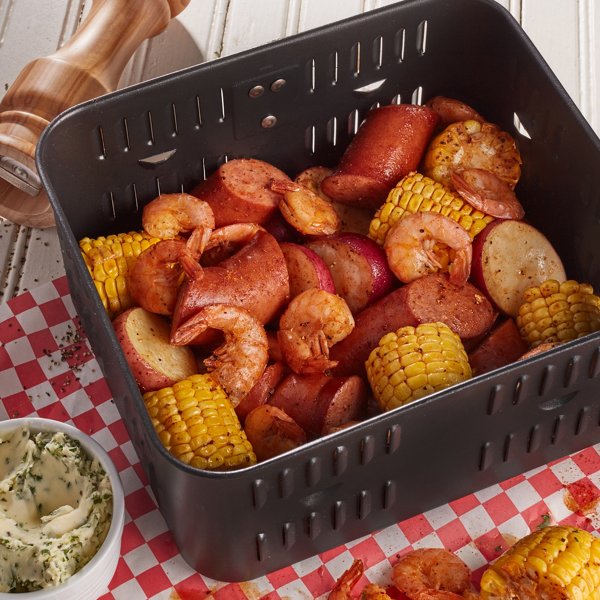 Air Fryer 'Shrimp Boil' for Two