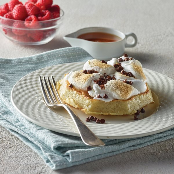 Air Fryer Toasted Marshmallow Fluff Waffles