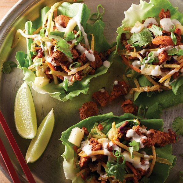 Al Pastor Lettuce Wraps