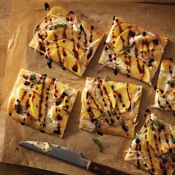 Apple and Mascarpone Flatbreads