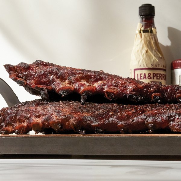 Austin Style Salt and Pepper Smoked Ribs