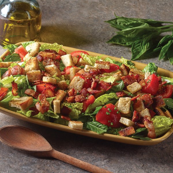 Bacon and Heirloom Tomato Panzanella Salad