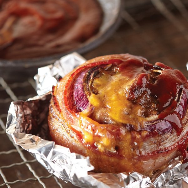 Bacon Wrapped Onion Bombs