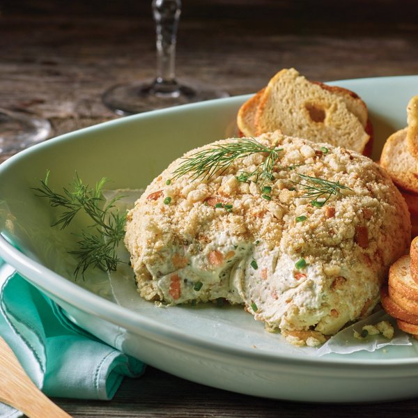 Bagel and Lox Cheeseball