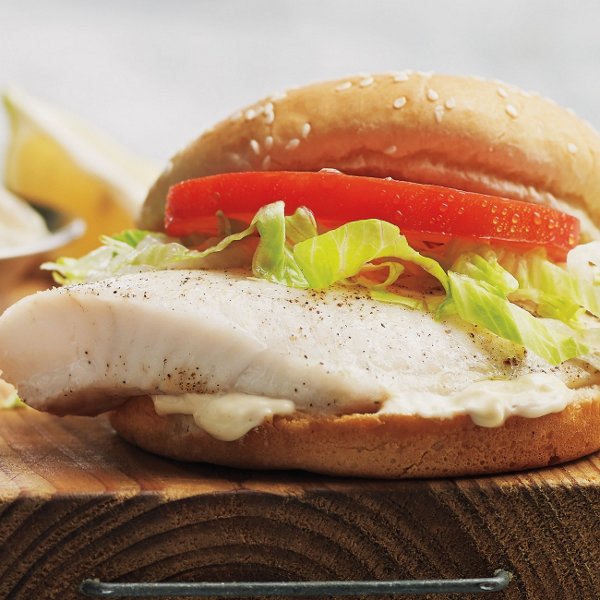 Baked Fish Sammies with Lemon and Garlic Aioli