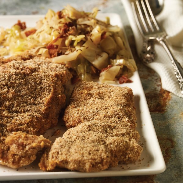 Baked Pork Schnitzel