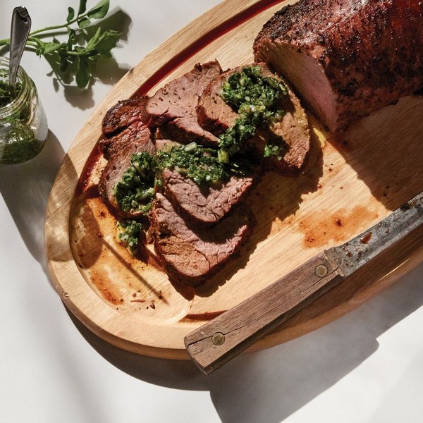 Beef Tenderloin & Watercress Chimichurri