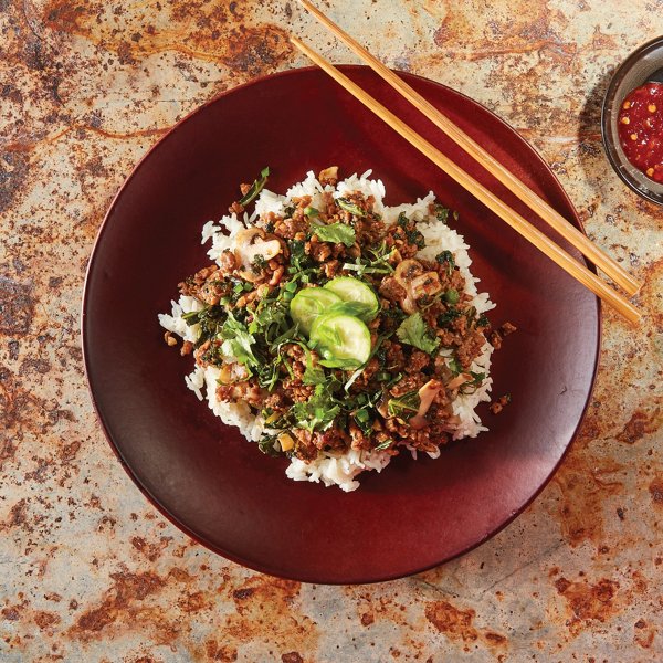 Beyond Meat Larb Bowl