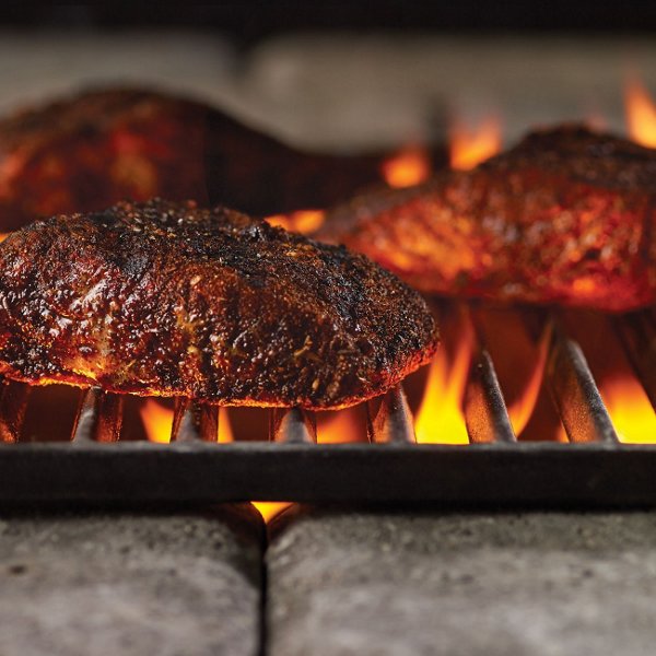 Blackened Salmon with Homemade Rub