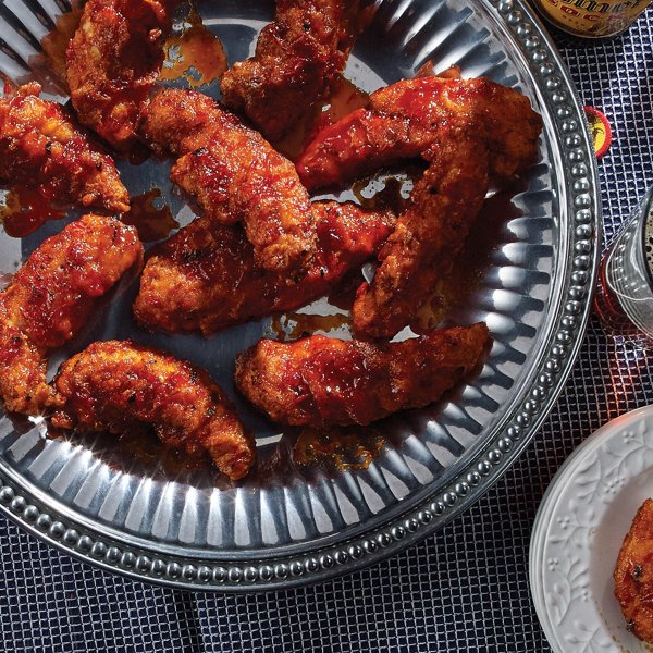 Boneless Cherry Pepper Chicken Wings