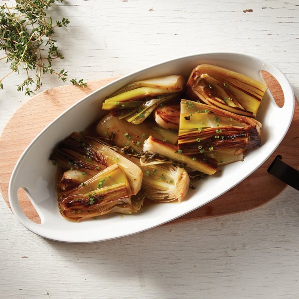 Braised Leeks