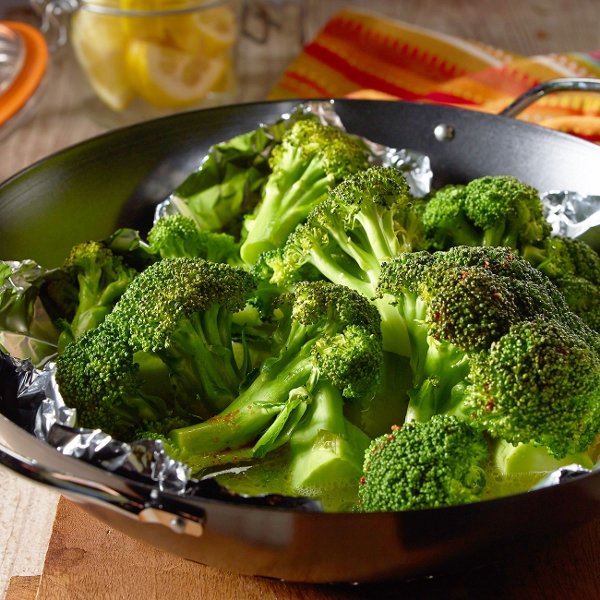 Broccoli Steamed On The Grill