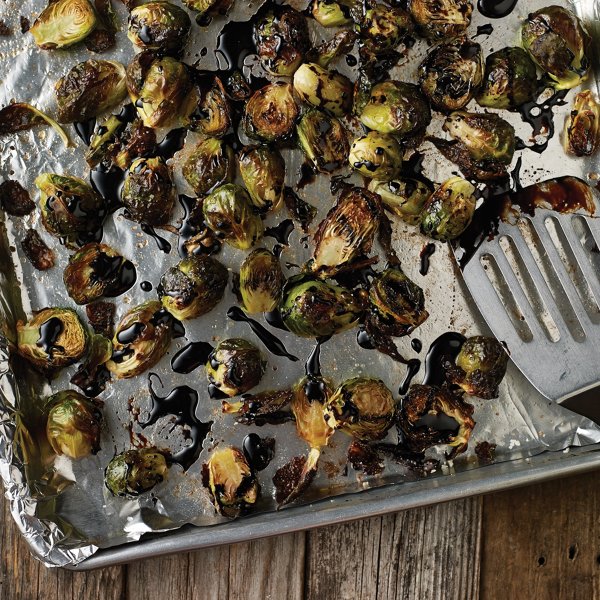 Brussels Sprouts with Balsamic Glaze