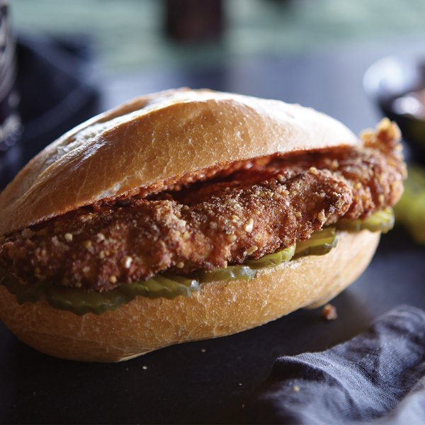 Buffalo Style Fried Chicken Sandwich