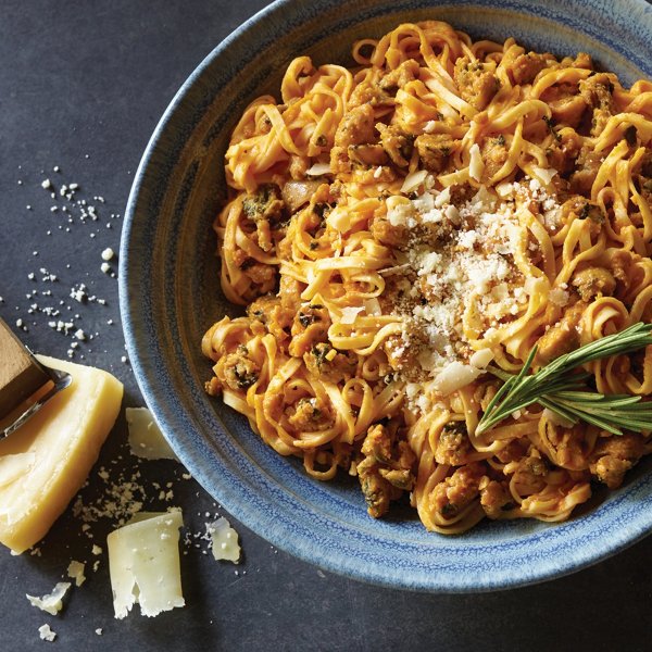 Butternut Squash and Rosemary Chicken Pasta