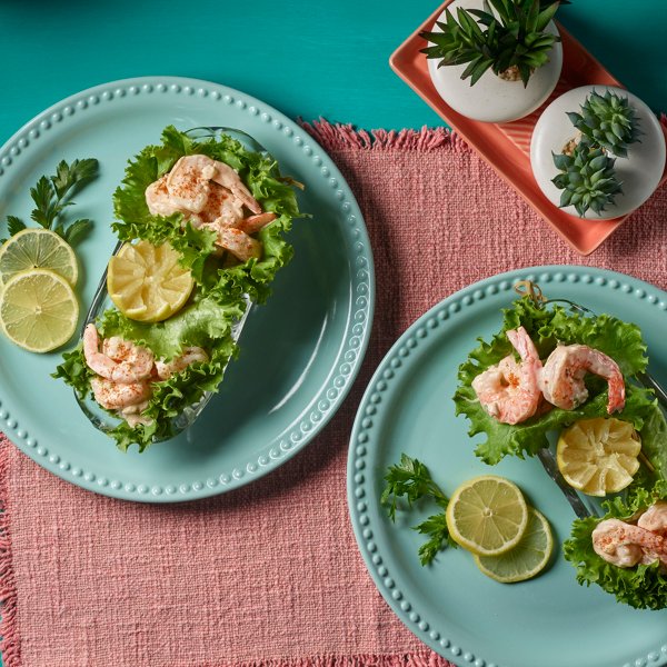 Cajun Shrimp Salad Cups