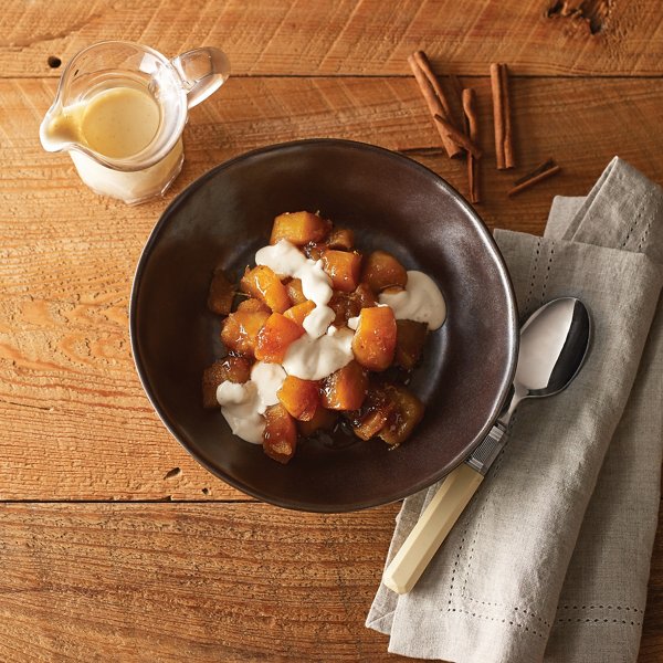 Calabaza Confitada with Sweet Crema