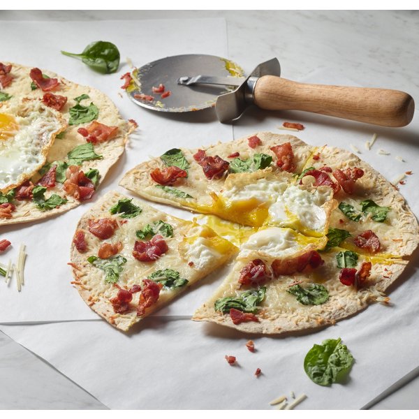 Carb Conscious Breakfast Pizza