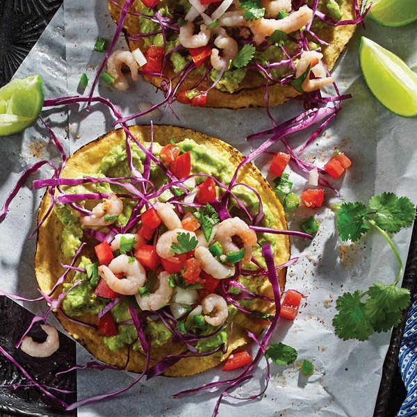 Ceviche Avocado Tostada