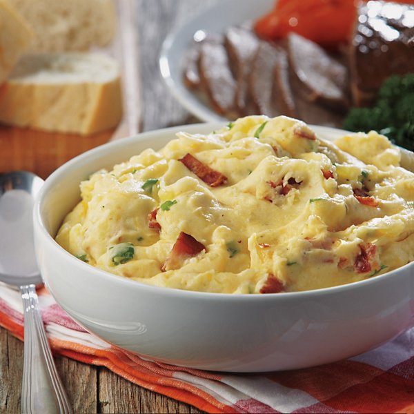 Cheddar Bacon Mashed Potatoes