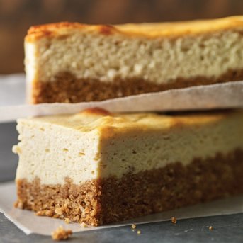 Cheesecake Bars with Pumpkin Streusel Crust