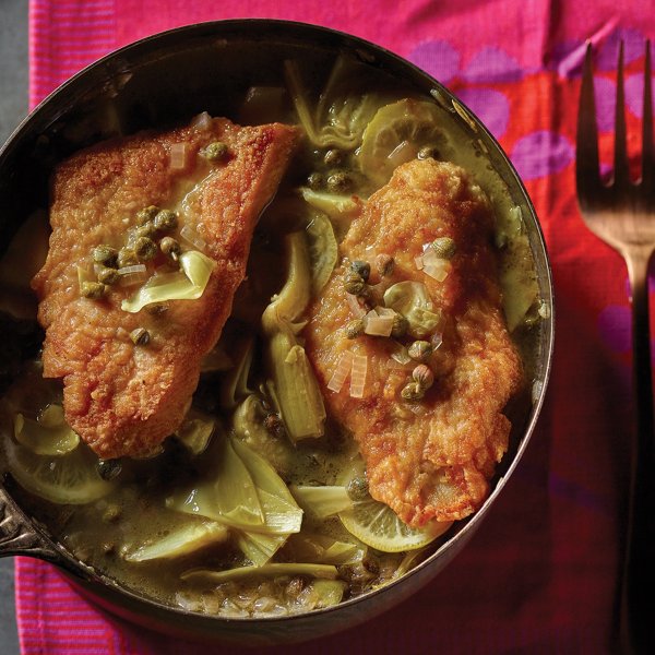 Chicken and Artichoke Piccata