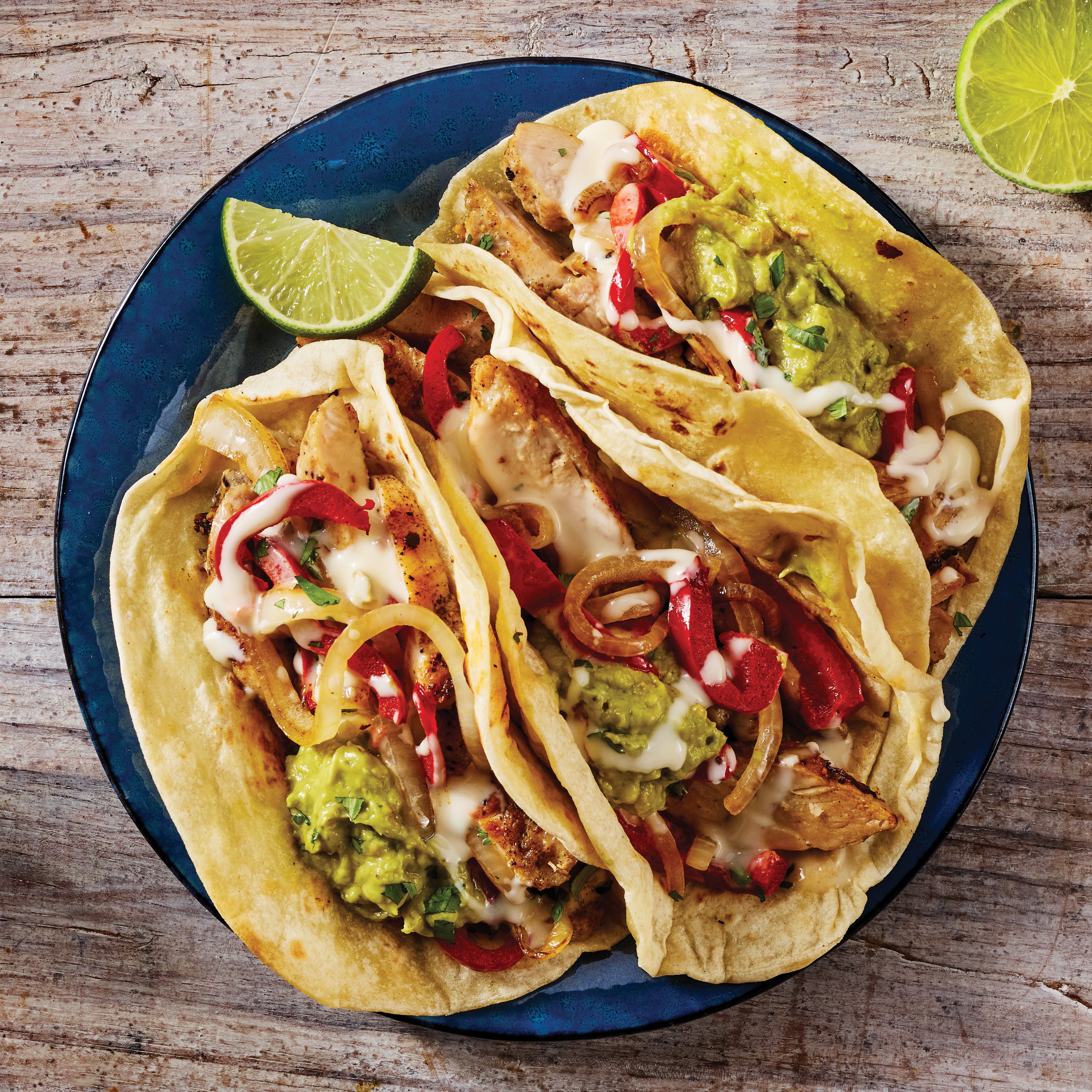Chicken Fajita Taco Recipe from H-E-B