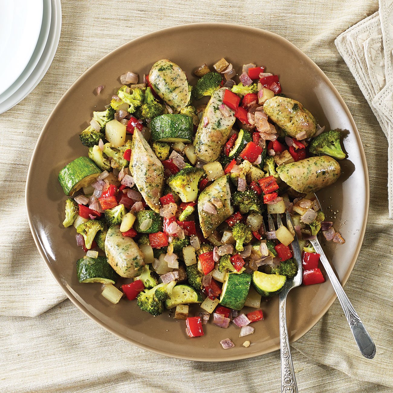 Chicken Sausage Bake-image