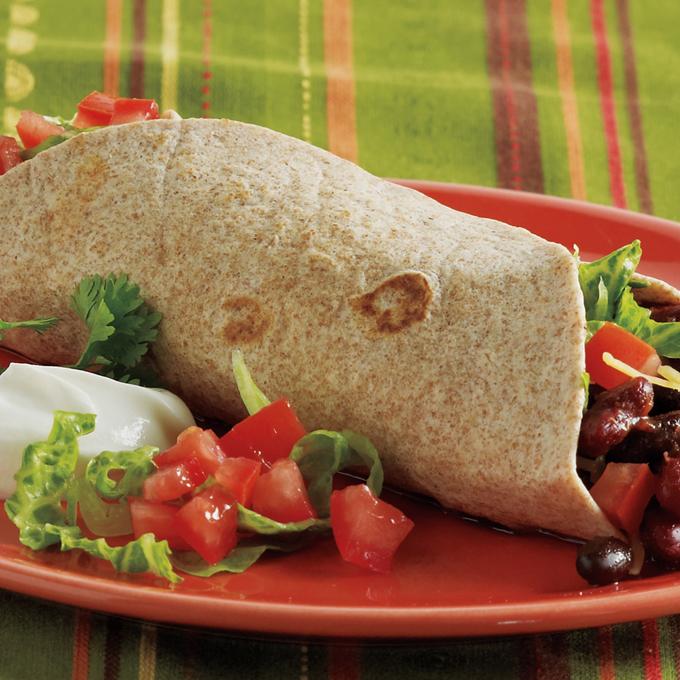 Low Carb Lifestyle Chipotle Bean Burritos Recipe from HEB