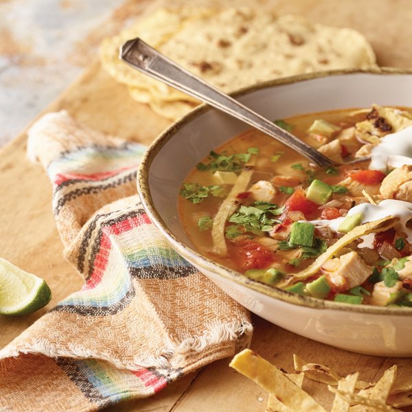 Chipotle Chicken Tortilla Soup