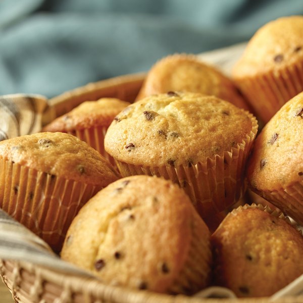 Chocolate Chip Muffins made with Gluten Free Baking Mix