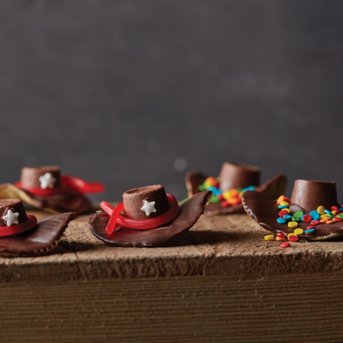 Chocolate Cowboy Hats